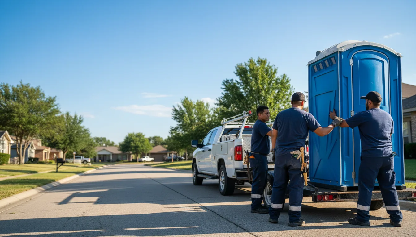 Portable Toilet Rental in Luana, IA near me